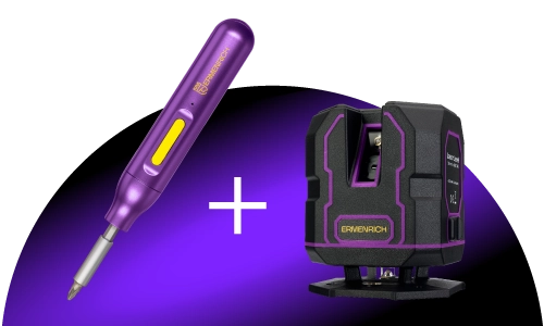 Отвертка в подарок к лазерному уровню